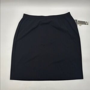 Josephine Chaus Women's Classic Black Women's Skirt plus size 3X NWT‎